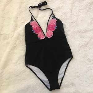 VS Floral One Piece NWT